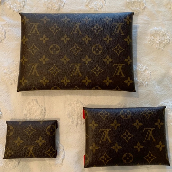 Louis Vuitton Monogram Pochette Kirigami 3 Piece Set Pouch Envelope Clut… - Picture 4 of 7